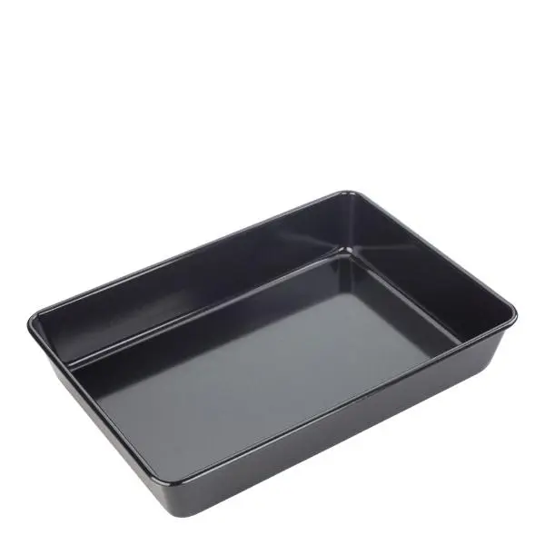 Langpanne 35,9x25,7x5,5 cm svart