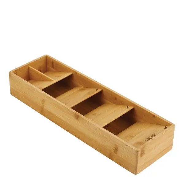 DrawerStore Bamboo bestikkoppbevaring 5 rom bambus