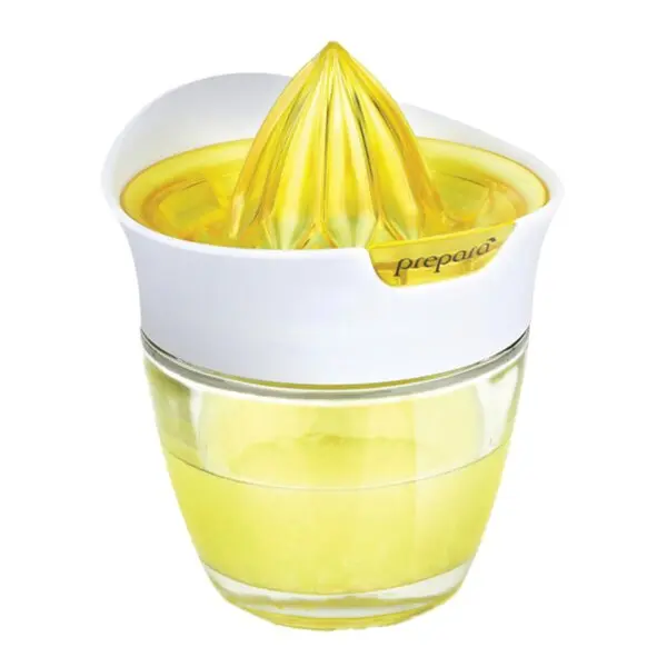 Juicepresse med glassbeholder