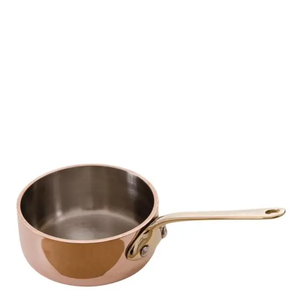 M'minis sauteuse 10 cl 7 cm kobber/messing