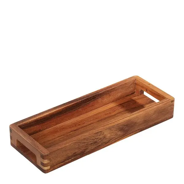 Serveringsbrikke i akasietre 32x12x4,5 cm