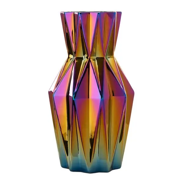 Oily Folds vase S 32 cm multi