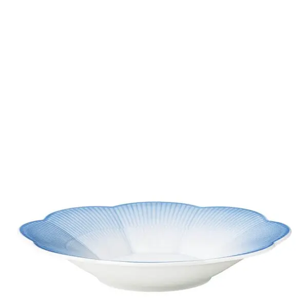 Iris dyp tallerken 25 cm blå