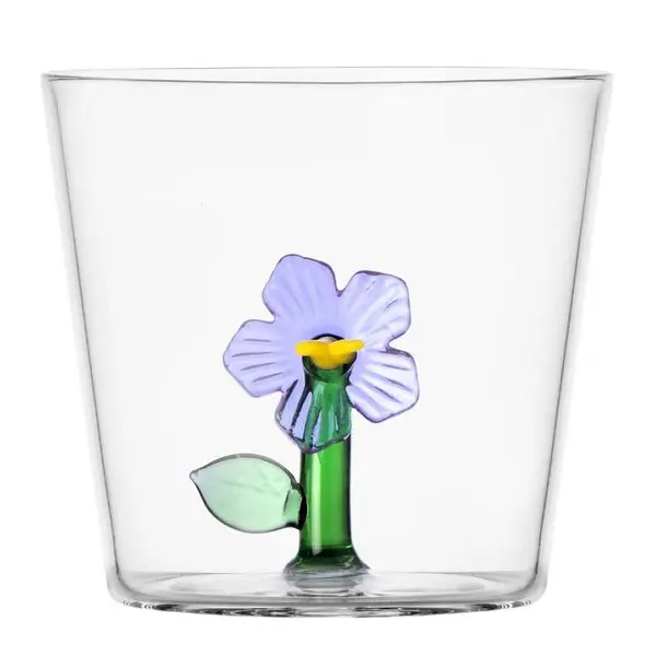 Botanica vannglass 30 cl blomst lilla
