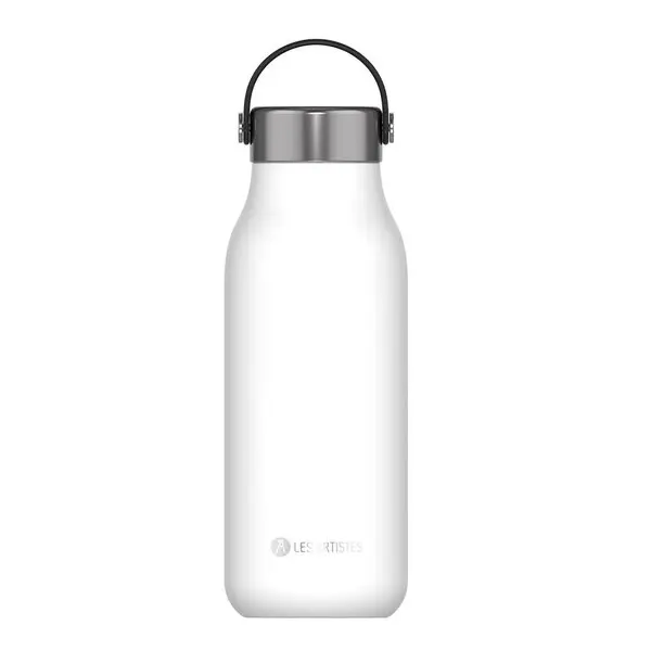 Bottle Up termoflaske med flip-sugerør 1L hvit