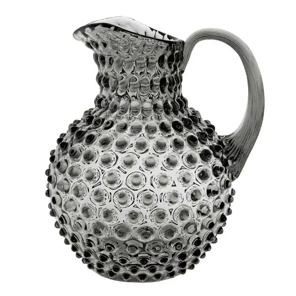 Hobnail karaffel 2L grey smoke