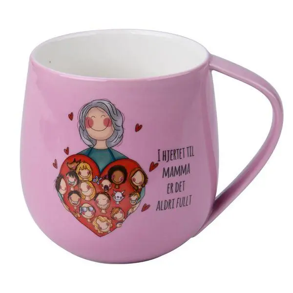 Mamma krus 40 cl rosa