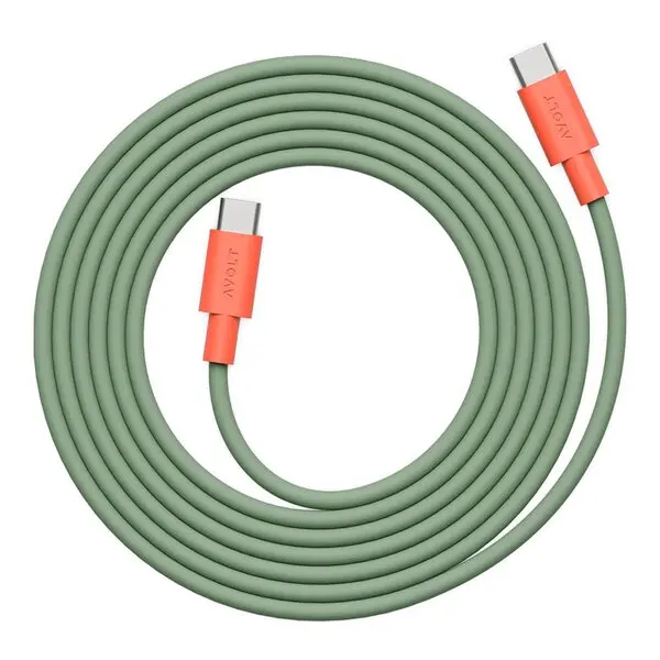 Cable 1 Bauhaus Archiv USB-C til USB-C kabel 2 m Gecko Bloom