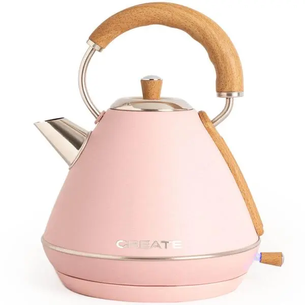 Kettle retro 186003 vannkoker 1,7L rosa