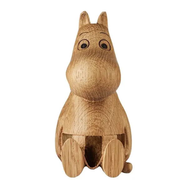 Mummimamma trefigur 10 cm eik