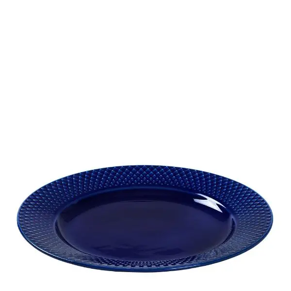 Rhombe Color lunsjtallerken 23 cm mørk blå