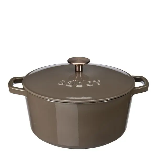 Støpejernsgryte 4,4L mahogany