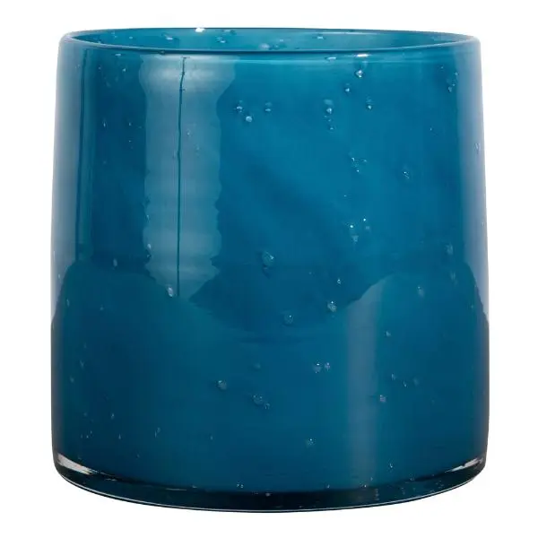 Calore vase/lyslykt M 15 cm petrol