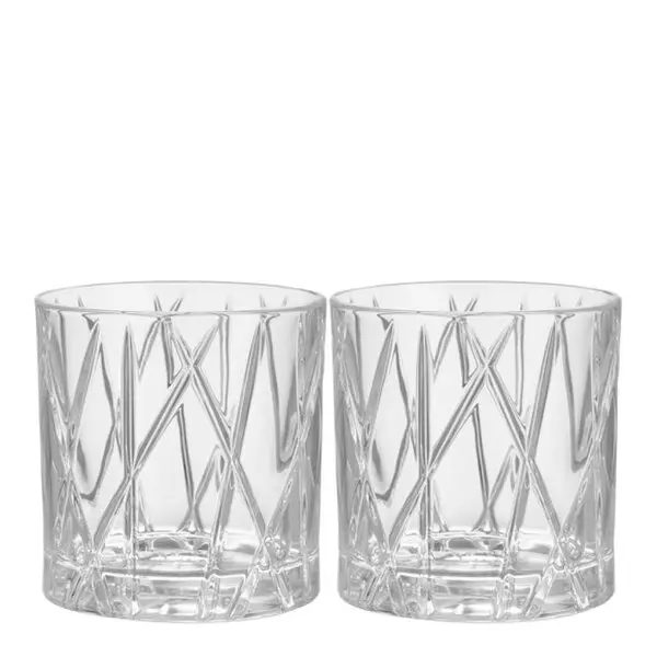 City double old fashioned-glass 34 cl 2 stk