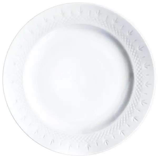 Crispy Porcelain middagstallerken 27 cm hvit