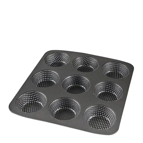 Bolleform for 9 boller stål
