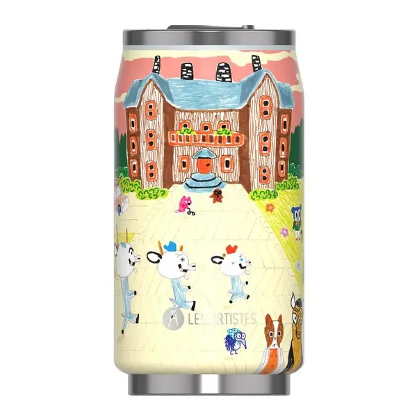 Bukkene Bruse termoflaske 28 cl skogens ro rosa