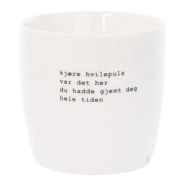 Trygve Skaug krus kjære hvilepuls 30 cl hvit