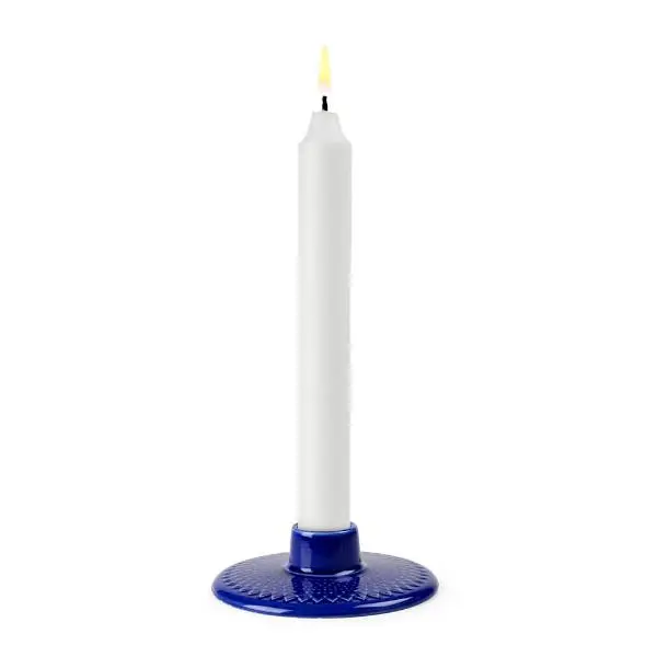 Rhombe Color lysestake 3 cm mørk blå