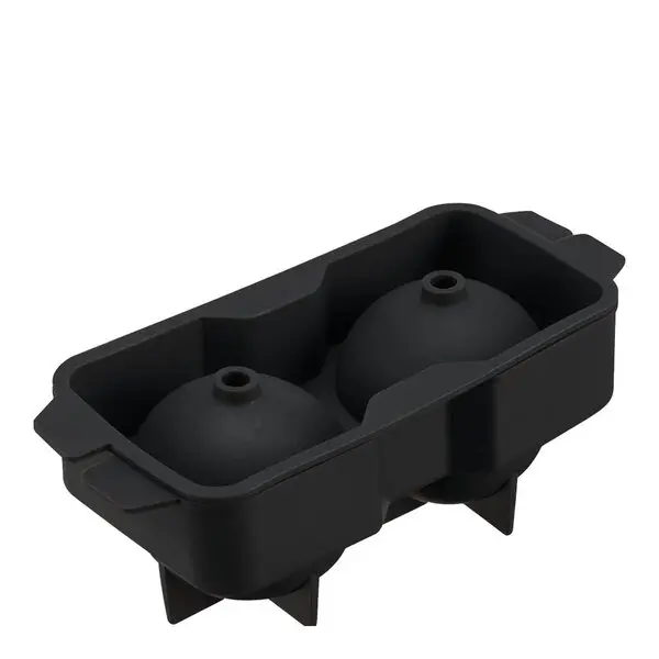Iskuleform i silikon 17,5x9,6x6,3 cm svart