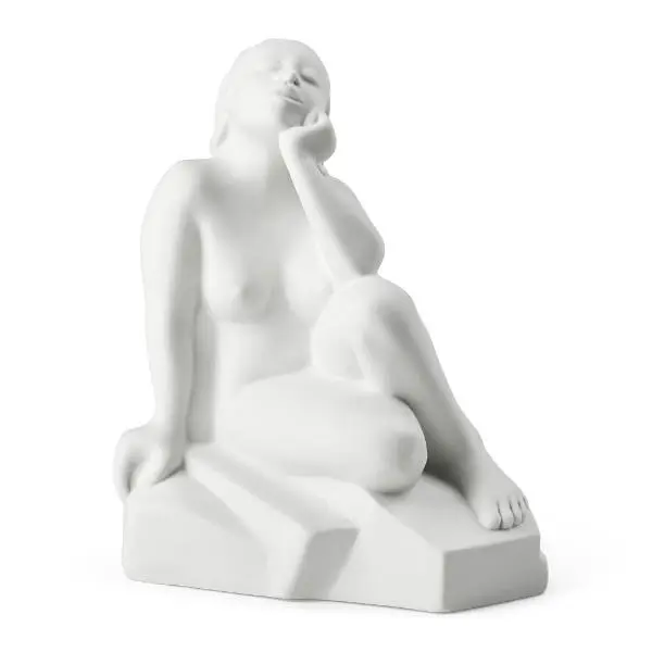 Moments of Being Silent Change 18,5 cm hvit