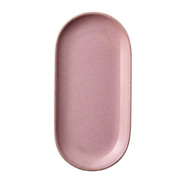 RAW Colour oval tallerken 25 cm Roseish