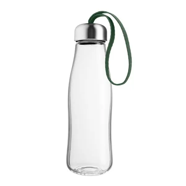 Glassdrikkeflaske 0,5L cactus green
