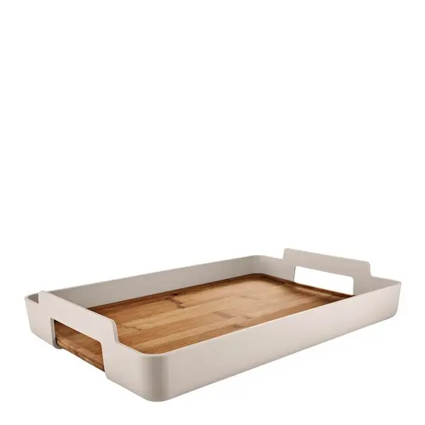 Nordic Kitchen rektangulært serveringsbrett 50 cm sand