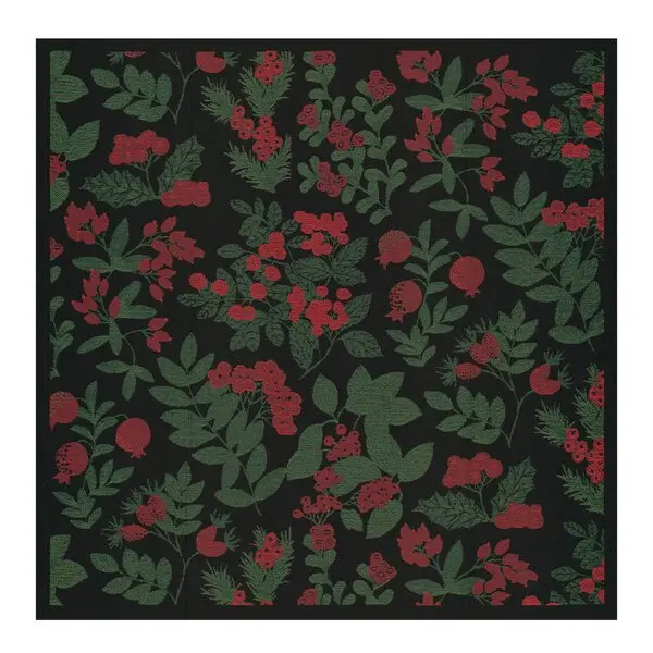 Skumringsbær duk 75x75 cm rød
