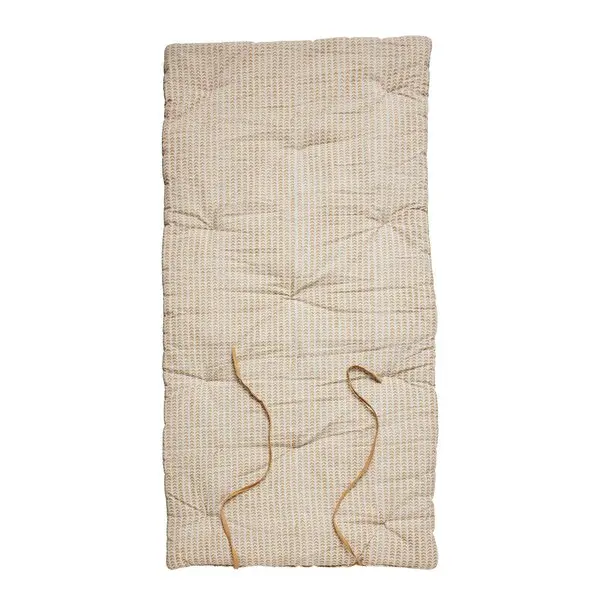 Ivenne sittepute/madrass 120x60 cm oker