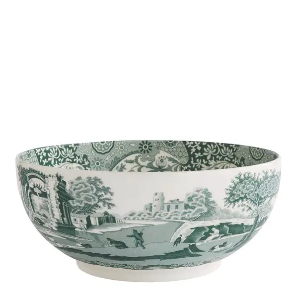 Heritage Green Italian rund skål 27,5 cm