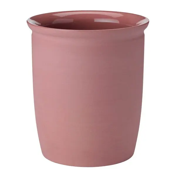 Knabstrup syltekrukke 1L mørk rosa