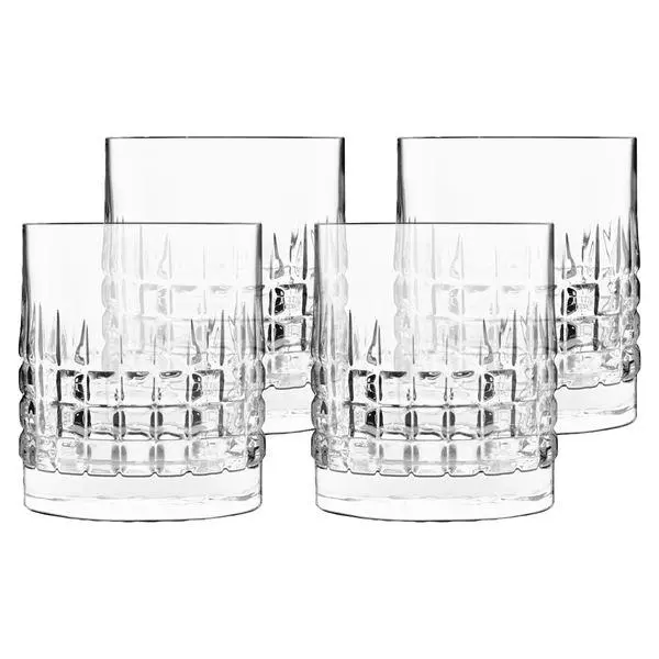 Mixology whiskyglass 38 cl 4 stk