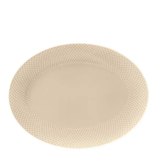 Rhombe Earth ovalt serveringsfat 35x26,5 cm marble