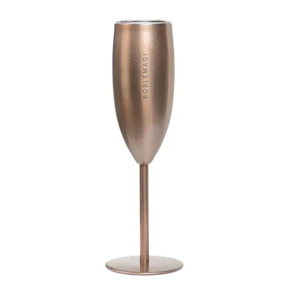 Termo champagneglass BOBLEMAGI 12 cl roségull