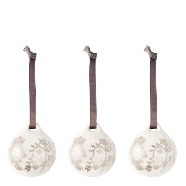 Taika dekorasjon 5 cm 3 stk speil