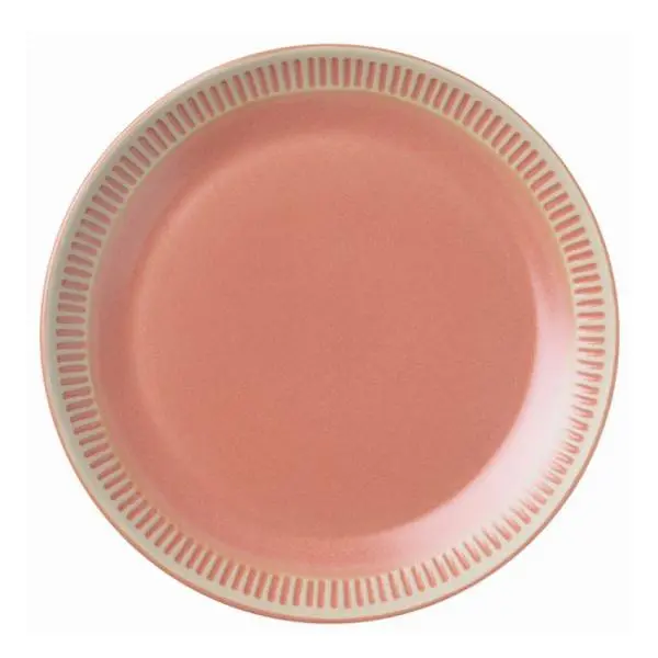 Colorit tallerken 19 cm koral