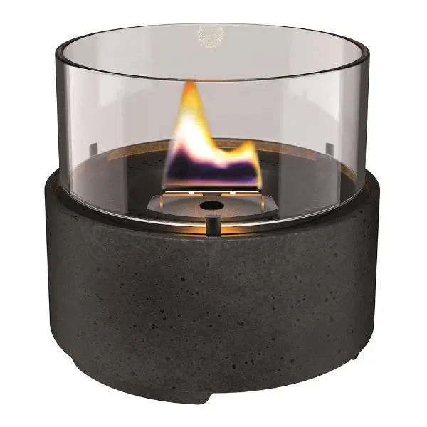 Café lykt 14 cm svart