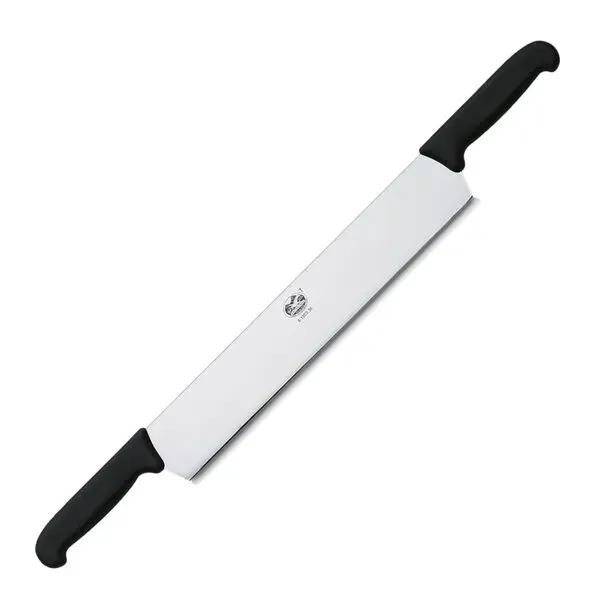 Swiss Classic ostekniv 36 cm m/to håndtak svart