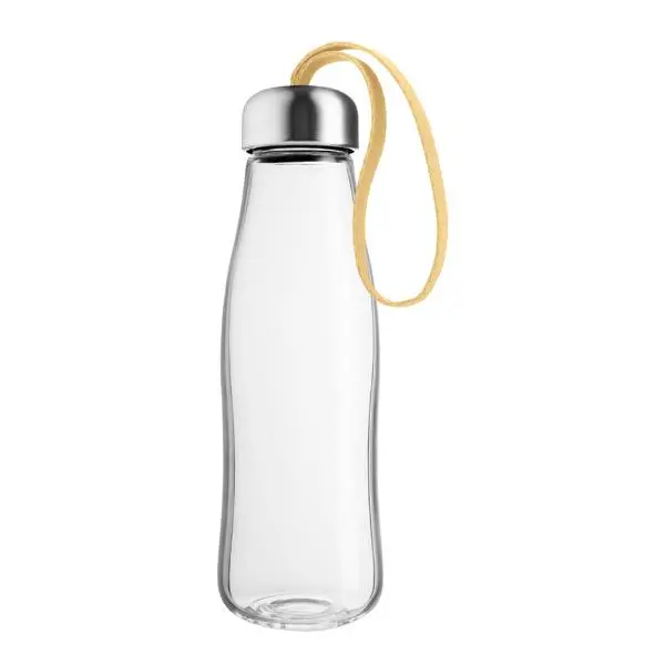 Glassdrikkeflaske 0,5L Lemon drop