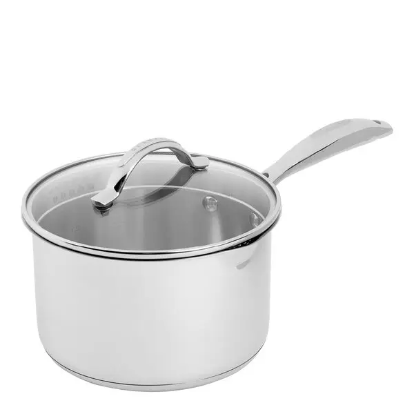 STS kasserolle m/ lokk 2,5L/18 cm
