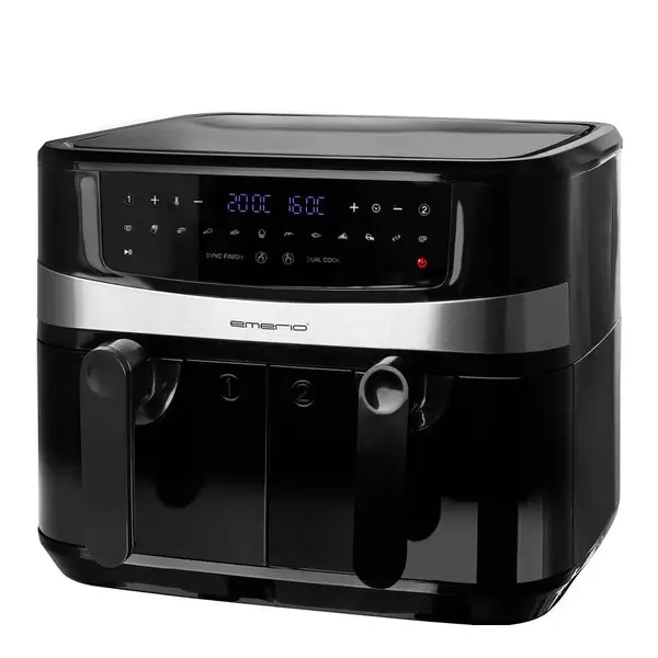 Dobbel airfryer 10L svart