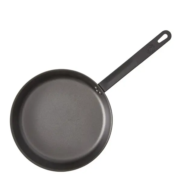 Stekepanne i kullstål 28 cm svart