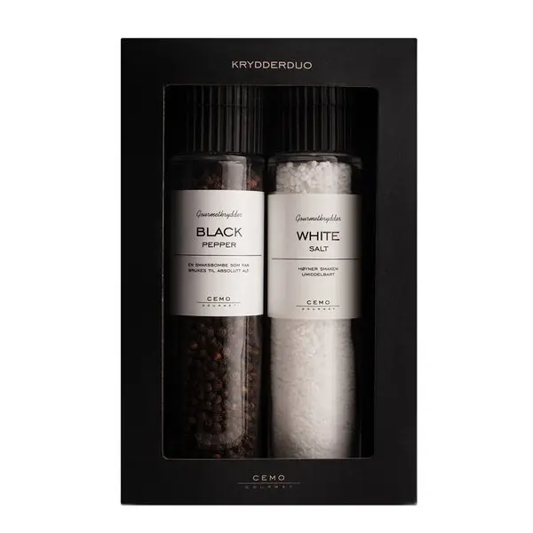Gourmet krydderduo salt & pepper
