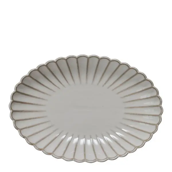 Camille serveringsfat 4x15,5 cm råhvit