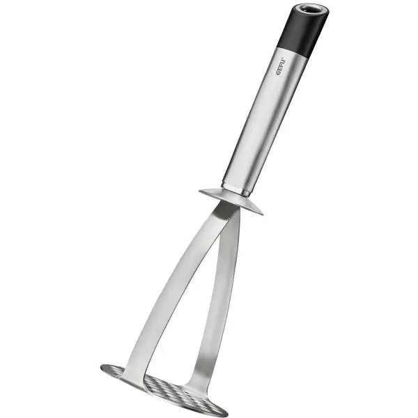 Primeline potetmoser 28,8 cm stål/svart