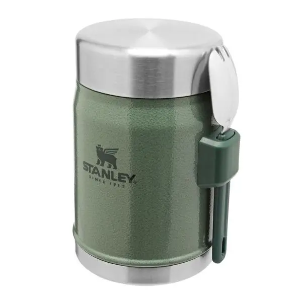 Mattermos 0,4L m/spork grønn