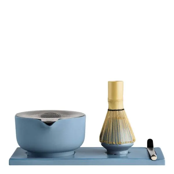 Matcha sett Hazy Blue