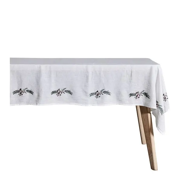 Penine juleduk 320x140 cm hvit