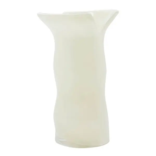 Cuff vase 13,5x24 cm off-white